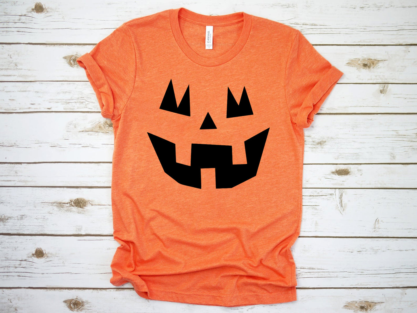 Pumpkin Face Halloween T-Shirt