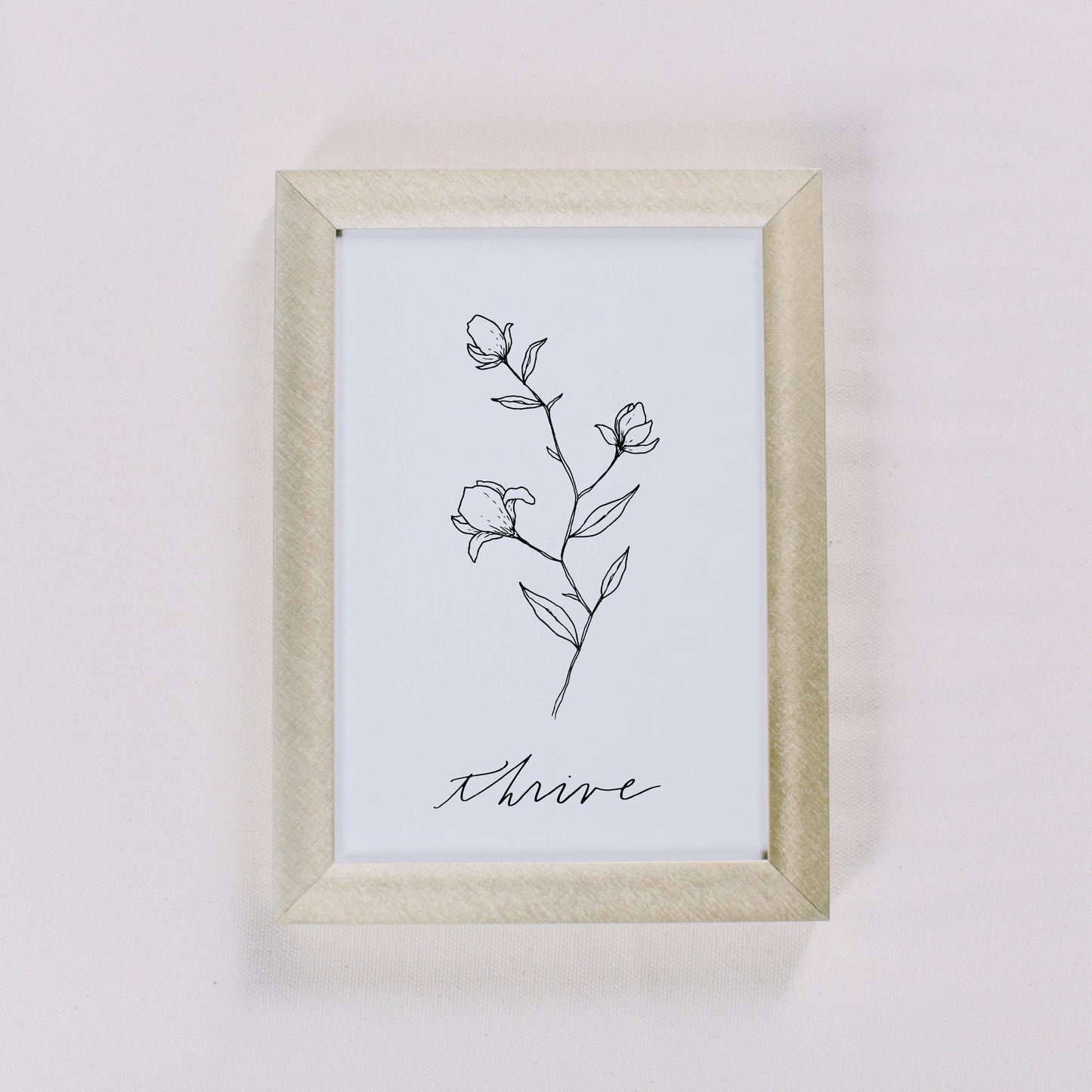 Thrive Wildflower Print