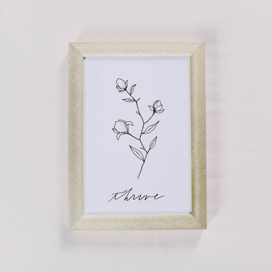 Thrive Wildflower Print