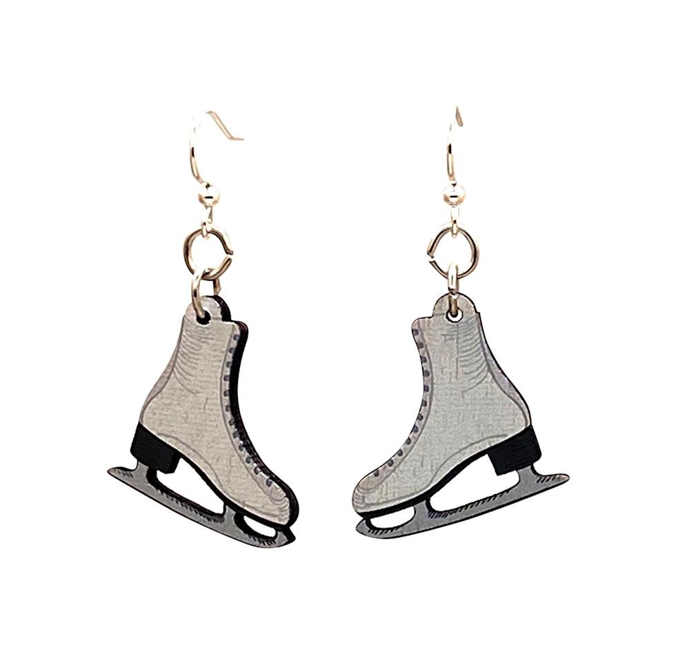 Ice Skate Earrings